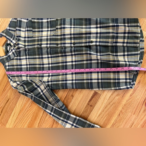 Men’s Roots plaid shirt - Picture 7 of 8